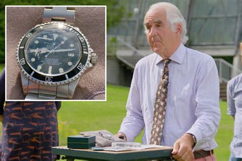 rolex watch on antiques roadshow